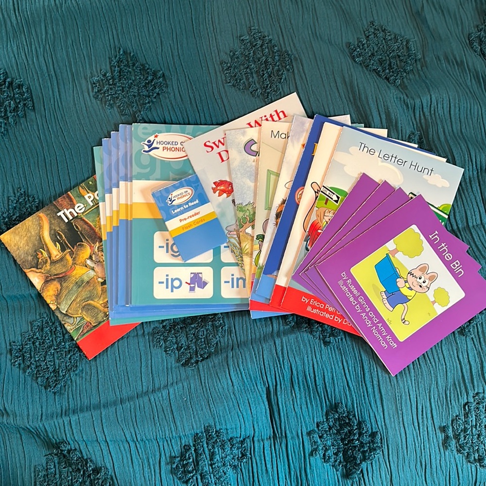 Brand new Hooked on Phonics Learn to Read books